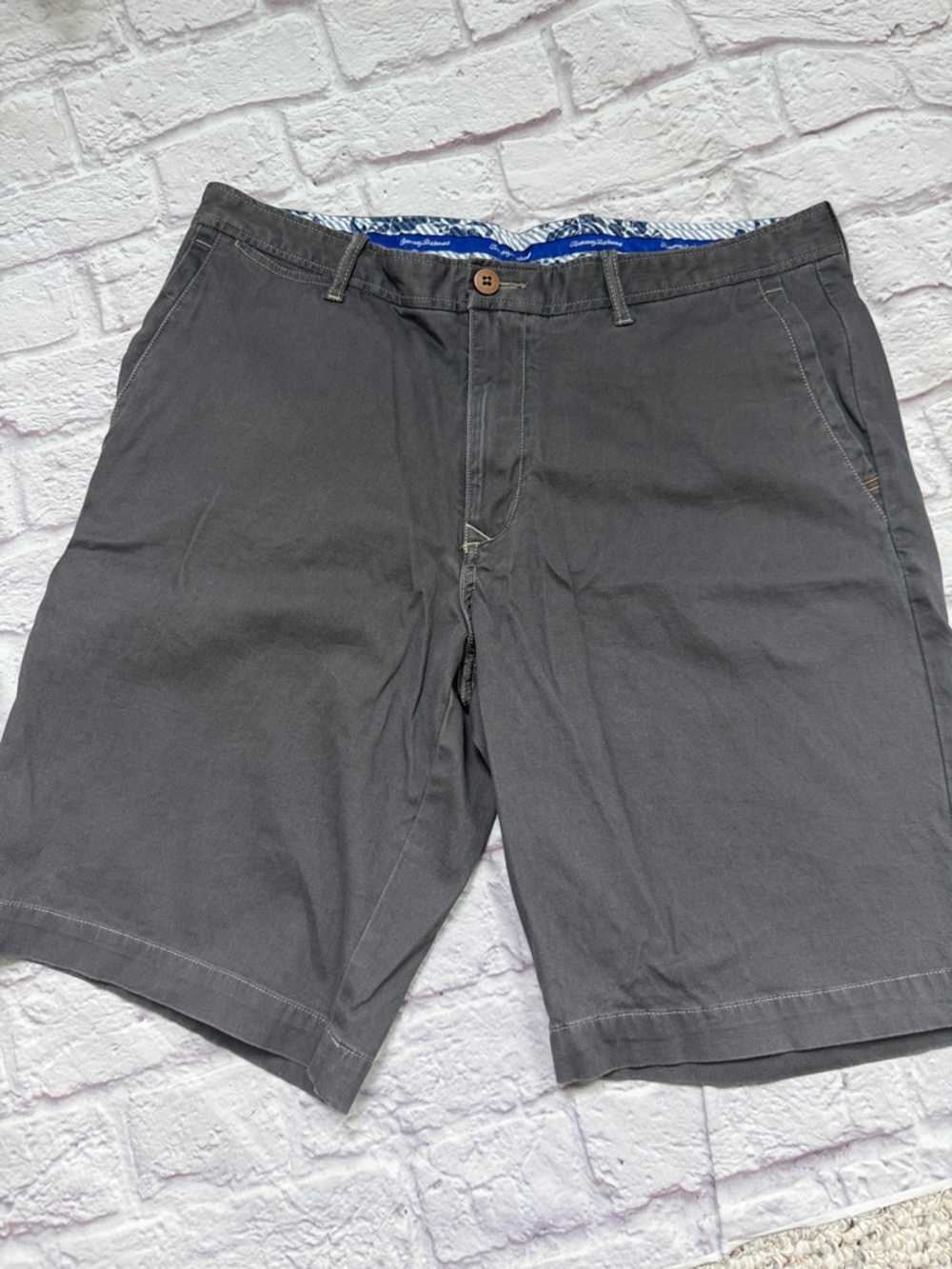 Tommy Bahama grey cotton shorts